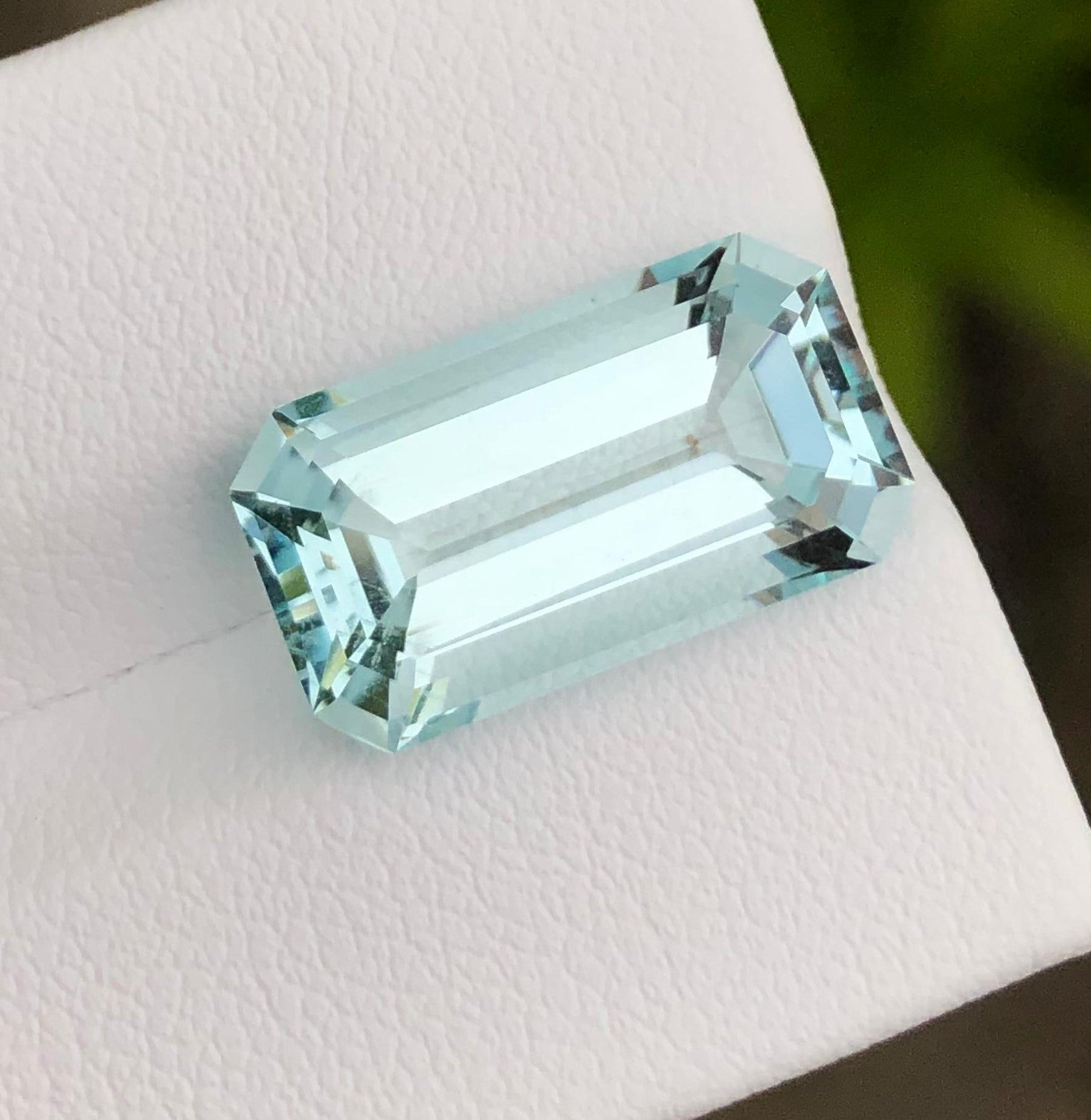9.05 Carats Sky Blue Aquamarine Gemstone from Afghanistan
