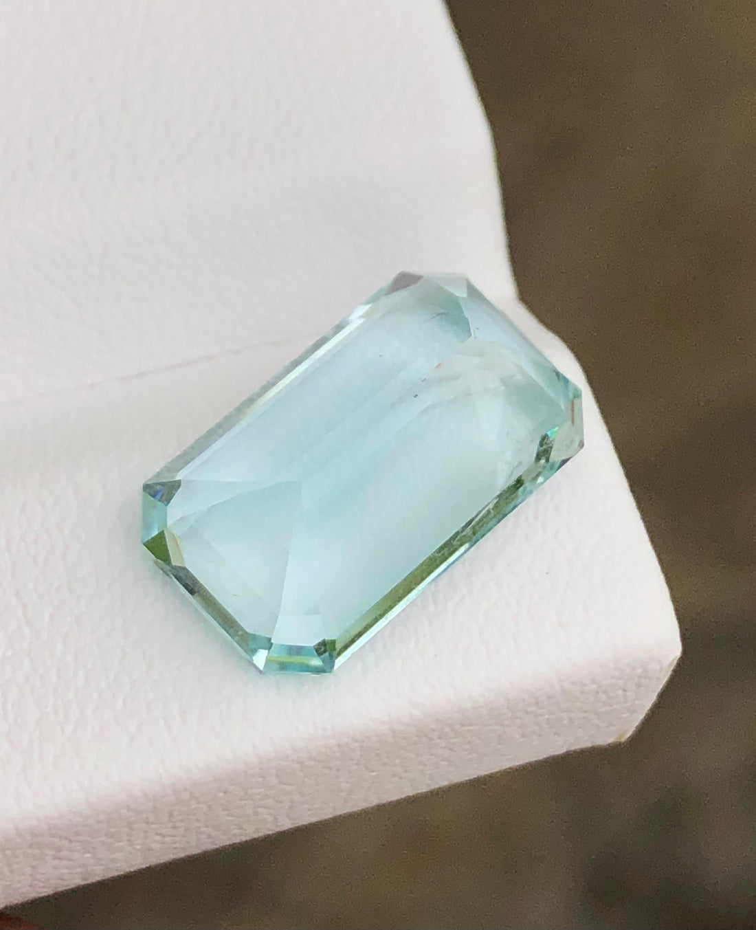 9.05 Carats Sky Blue Aquamarine Gemstone from Afghanistan