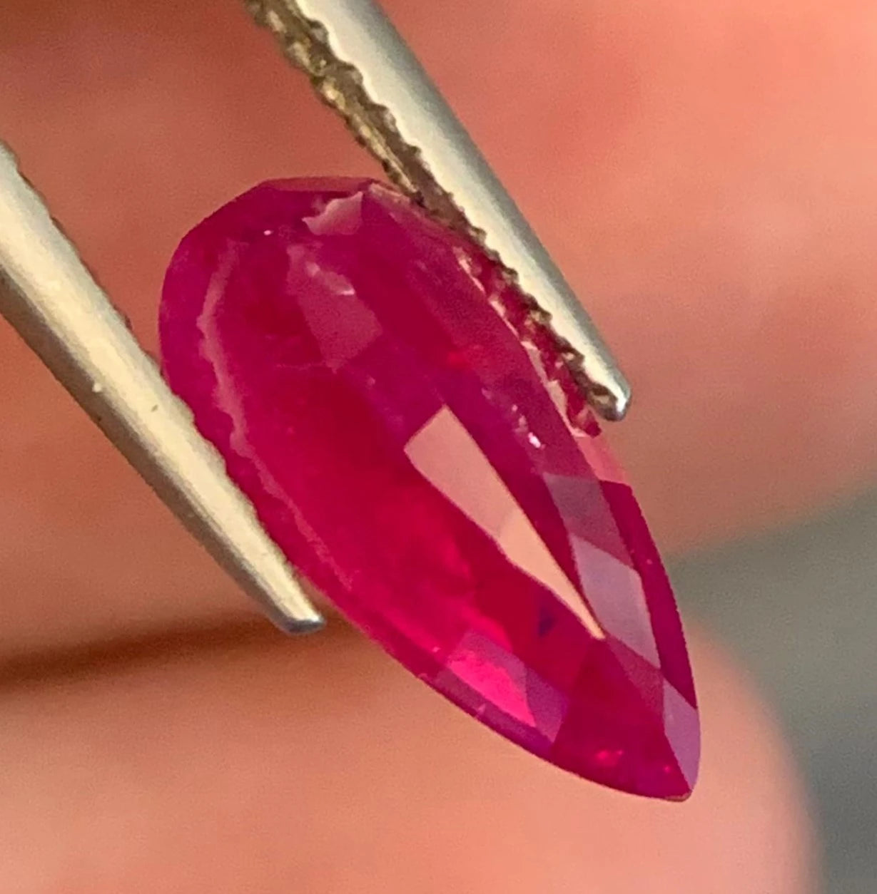 afghan ruby in reddish gold
